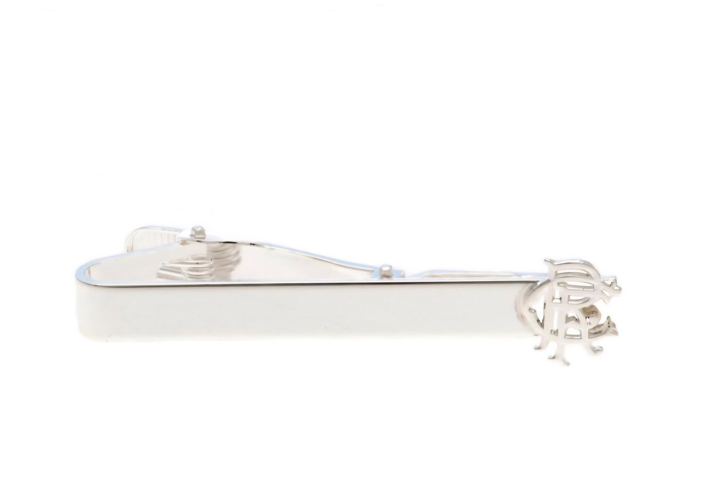 Official Licensed Rangers FC Silver Plated Tie Slide