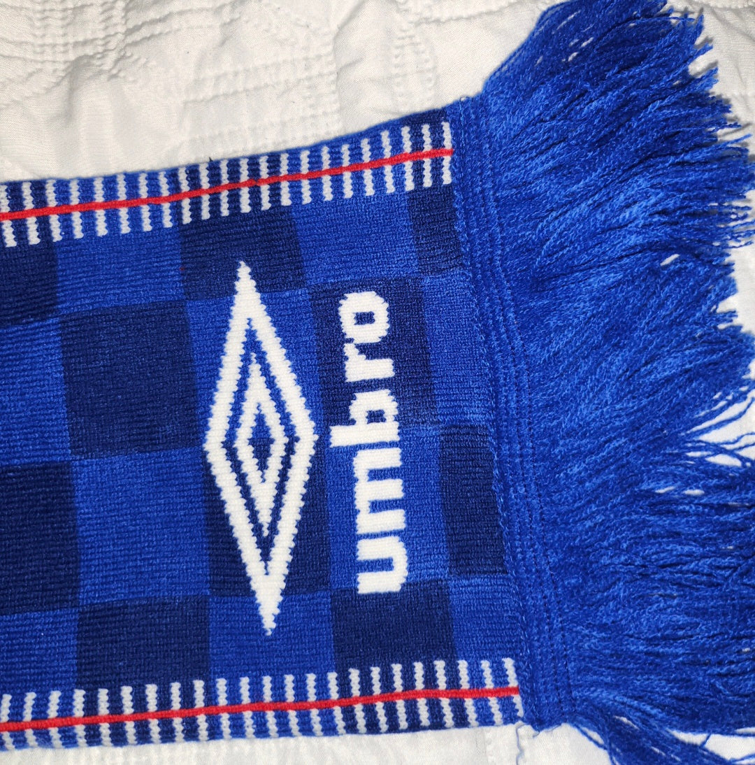 Unofficial double sided Rangers scarf